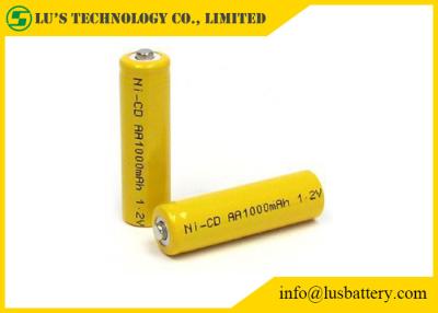 China De Nikkel-cadmium Batterij van Ni-CD AA1000mah 1.2V met Aanvaardbaar Lusjesoem/ODM Te koop