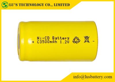 中国 低い自己放電3500mah 1.2 V Nicdの充電電池の広い温度較差 販売のため