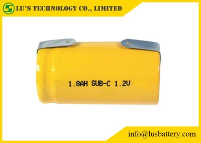 China Type van de Laders Cilindrische Cel van de SC1800mah1.2v het Nikkel-cadmium Batterij NICD Te koop