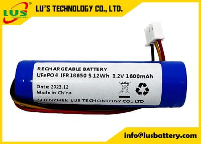 China 18650 Battery 1500mAh 3.2V Rechargeable Lifepo4 Battery Pack OEM IFR18650 1.5ah lithium battery for sale