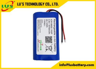 Cina Batteria ricaricabile 18650 32700 Batteria 3.6V 1s1p 6000mAh Batteria cilindrica agli ioni di litio OEM in vendita