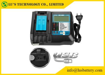 China Li-Ionen de Batterijlader van DC18RF DC18RA met LCD het Scherm 3.5A Makit 14.4V 18V BL1830 BL1815 DC18RC Te koop