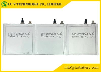 Chine Batteries du lithium Limno2 de CP074848 3.0V 200mah LiMnO2 pour la carte d'identification à vendre