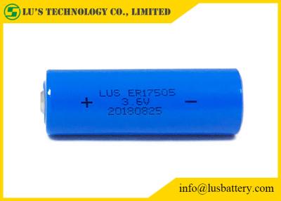 중국 ER17505 리튬 프라이머리 티오닐 염류세포 3.6V 3400mAh Li SOCl2 판매용