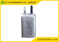 China Weiche dünne Primärlithium-batterie der Zellen3v 1200mah ultra Batterie-CP502440 zu verkaufen