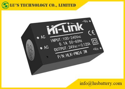 China Low Ripple AC DC Converters HLK-PM24 3W 24V 125mA Module EMC for sale