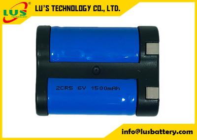 China Baterías de litio cilíndricas 2CR5 6V 1500mAh 2CR5-BP1 fotográfico HRL en venta