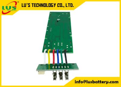 China 7S 100A Li Ion LiPo Battery PCM BMS PCB Battery Protection Board With Contact Plate for sale