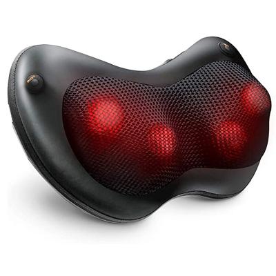 China Portable Neck and Back Pillow Deep Tissue Massager Shiatsu Massager Kneading Muscle for sale