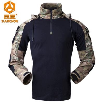 China Outdoor Instructor Special Forces G3 Frog Sweatshirt Army Fan Quick-Drying Clothing Training Fitness Tactics Shirts QUICK DRY For Spring for sale