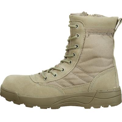 China Waterproof Army Fans Earth High Top Military Commando Tactical Desert Boots Spring And Combat Autumn Steel Head 07 For Men Boots for sale