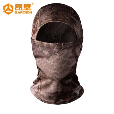 China breathable & Military Tactical Balaclavas Windproof Anti-terrorism Waterproof Camouflage Neck Warmers with Hoods for sale