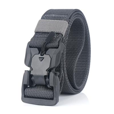 China 100% Nylon Tactical Belt Men's Cloth Tactical Belt Hunting Belt Nylon Military Metal Buckle Military Belt for sale