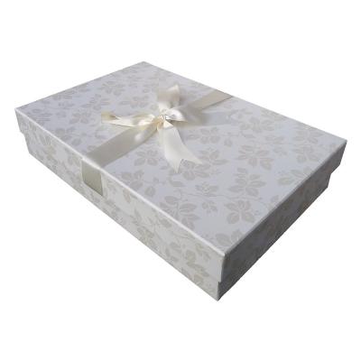 China Recycled Custom Paper Jewelry Gift Box Logo Beautiful Design Rigid Cardboard Materials for sale