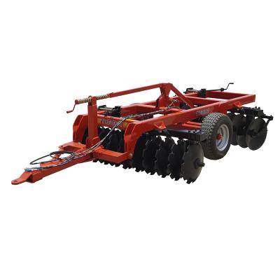 China Farms Hydraulic Trailed Disc Harrow Farm Machinery Tractor Three Point Mounted Heavy Duty Disc plow for sale