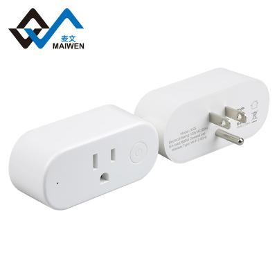 China US Electric Power Strip Switch Timer Wall Outlet Home/General Purpose Telephone Monitoring Wifi Wireless Smart Socket for sale