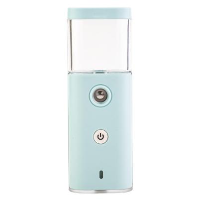 China Portable Mister Hydrating Moisturizer Facial Steamer Humidifier Nano Mini Facial Sprayer 20ml for sale