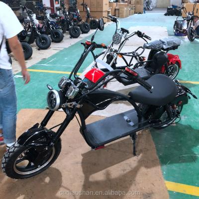 China 2022 New Model Citycoco 2000W 20AH Unisex Removable Battery Scooter Electric Motorcycle for sale