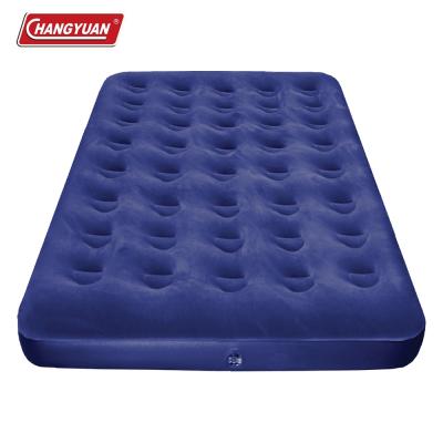 China Comfortable Luxury Assembled Size Air Bed 40 Full Size Coils Air Mattress Double Air Bed for sale