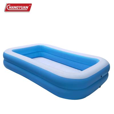 China PVC 2.6 Meter Large Plastic PVC Inflatable Kids Indoor Swimming Pool for sale