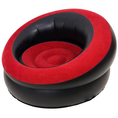 China Suitable for home rest assembled game chair sofa, family inflatable lounge chair, with inflatable foot cushion, suitable for home rest for sale