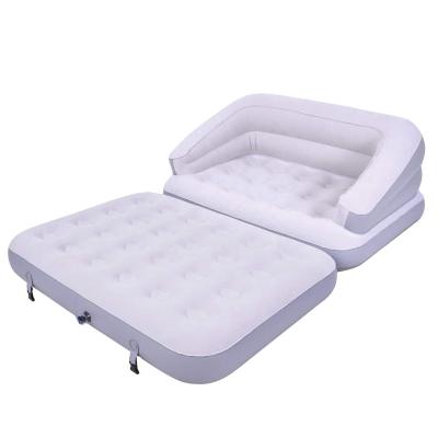 China (Size) 5-in-1 Adjustable Sofa Bed Assembled Inflatable/Gray/For Easy Inflating/Ideal for Camping, Festivals or Guest Bed for sale