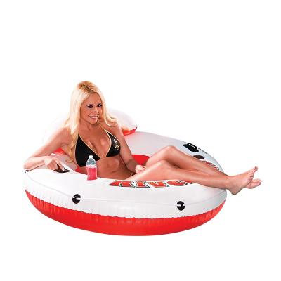 China Hot Sale PVC CY RD1 River Angler Inflatable Water Float Tube For One Man for sale