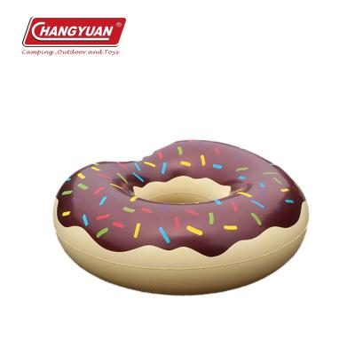 China Water Entertainment PVC Donut Water Recreation Floating Inflatable Plastic Bath Ring Life Ring for Adult and Kids for sale