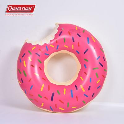 China Fashionable Plastic Inflatable Bath Ring Life Ring PVC Donut Water Recreation For Adult And Kids for sale