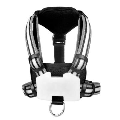 China Lights Pet Waterproof USB Rechargeable LED Dog Harness Night Safety Flashing Pet Supplies Dog Accessories For Small Dog LED Harness Lea for sale