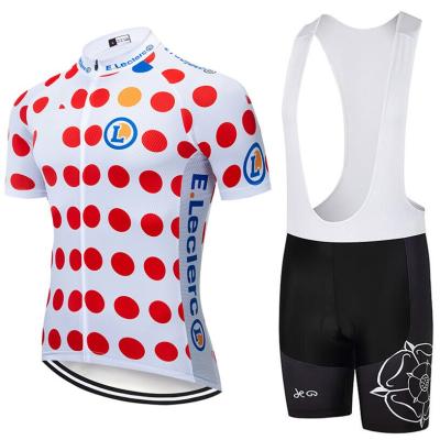 China Customization Breathable Wholesale Mens Breathable Fabric On Back Cycling Clothes Cycling Jersey Set for sale