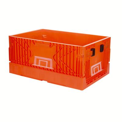 China Viable Oversized Heavy Duty Heavy Duty Kitchen Storage Containers Collapsible Plastic Crate Storage Box for sale