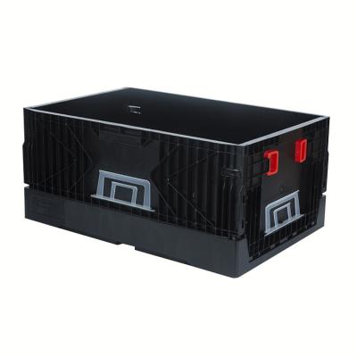 China Fast Delivery Solid Industrial Style Universal Lobster Fruit Vegetable Heavy Duty Plastic Half Box Crates for sale