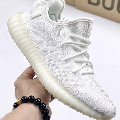 China Cushioning Custom Brand Logo Reflective Yeezy 2022 New Design 350 V2 Women Yeezy Shoes Mens Sneakers for sale