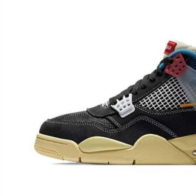 China 2021 2021 New AJ4 RETRO “LIGHT NING” Men's Fashion 4s Basketball Shoes Black Mens Trainers Zapatillas Alexandered Nikeeliedlys for sale