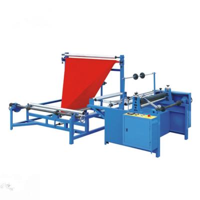 China High Speed Plastic Side Sealing PP Bag Folding Machine Price For Bread Bag for sale