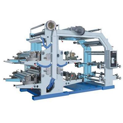 China 4 colours 6 colours Flexo Printing Machine,Four Color Flexographic Printing Machine zu verkaufen