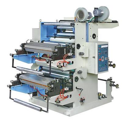 中国 2 4 6 color non woven bag flexo printing machine 2 color printing machine price 販売のため