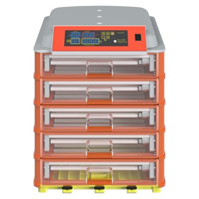 China Space-Saving and Convenient HHD E Series Drawer Roller Egg Tray Incubator for 276 Ducks Chicks Quail Eggs for sale