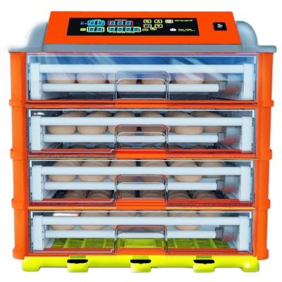 China Full Automatic Egg Incubator 98% Hatch Rate Roller Egg Trays E184 for Bird Hatchery for sale