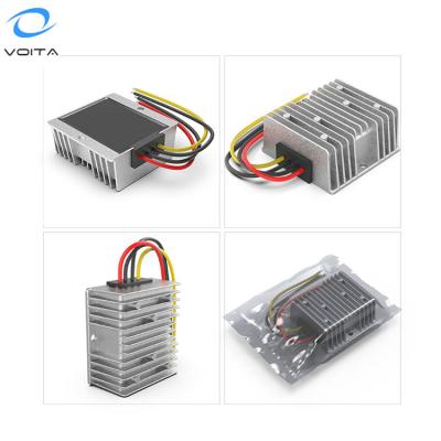 China Aluminum Alloy Shell Shockproof DC Boost DC Converter 12v to 36v 4A 144W Step Up Converter for sale