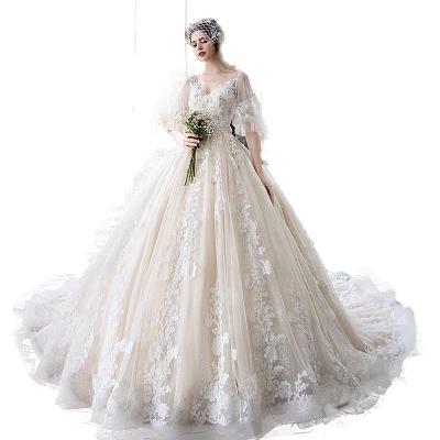 China Anti-Static Luxurious Simple White Mermaid China Party Elegant Middle East Evening Wedding Dress Developed for sale