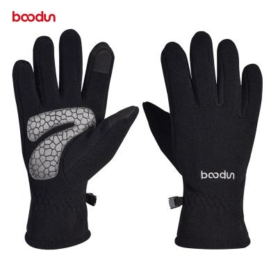 China Protect Hands Full Finger Cycling Winter Gloves Touch Screen Waterproof Running Cycling For Men And Women B291218-M for sale