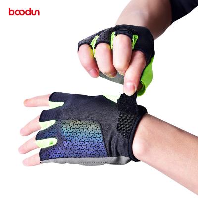 China Breathable Cycling Cycling Half Finger Gloves Summer Men Women Polyester MTB Breathable Road Sport Shock Absorption Gloves for sale