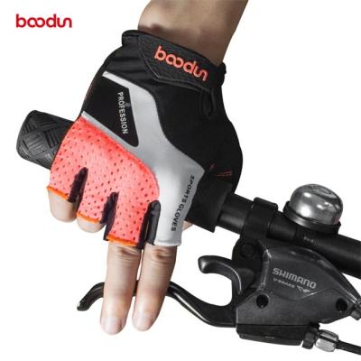 China Wholesale Men Women Comfortable Anti Slip Gloves Cycling Fingerless Gloves Mountain Bicycle Riding Half Finger Racing Gloves for sale