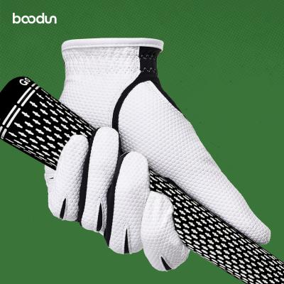 China 1576 new sheepskin anti-slip leather golf gloves for man golf gloves wholesale manufacturers for sale