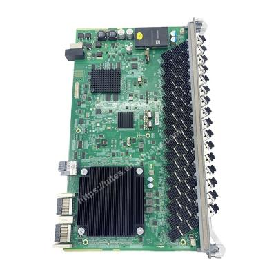 China Security 16 Ports GPON OLT XGS-PON SFP PON Interface Board Service Combo Card GFCH For C600 C620 C650 OLT for sale