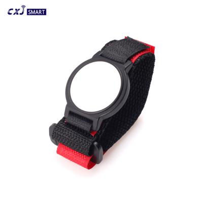 China Waterproof / Cloth Woven Nfc 14443a Nfc Wristbands Moneyless Payment Noncontact Waterproof for sale