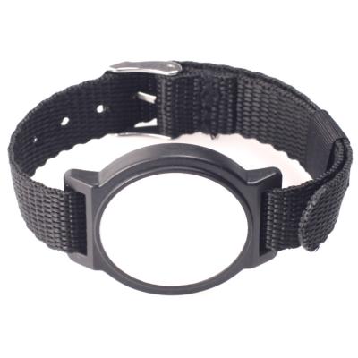 China Waterproof/waterproof passive rfid fabric woven wristbands for sale