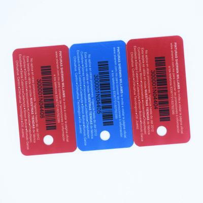 China Custom Membership Card PVC Plastic Card Key Indicator 3 Up Key Card FOB Printing for sale